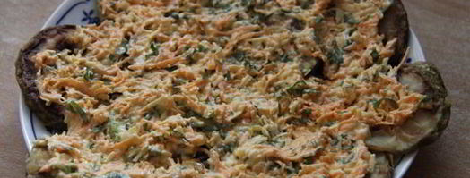 слоеная закуска из кабачков. Шаг 4