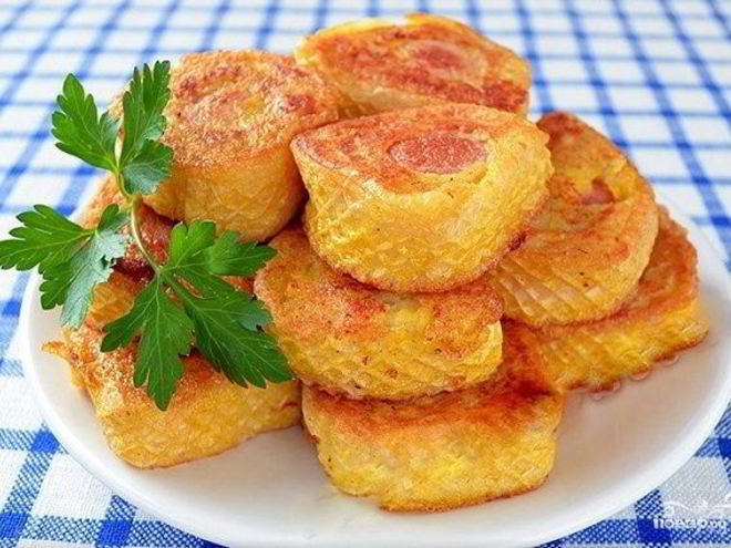 Рецепт сосисок в вафлях