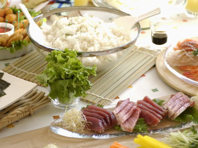 Рецепт суш-торта