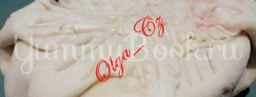 сыр, запеченный в тесте. Шаг 2