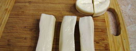 сыр, зажаренный в сухарях. Шаг 4