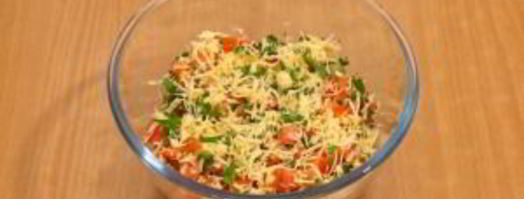 сырная закуска на чипсах. Шаг 4