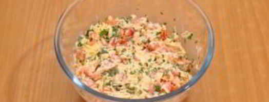 сырная закуска на чипсах. Шаг 6