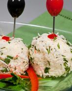 Сырные крабовые шарики