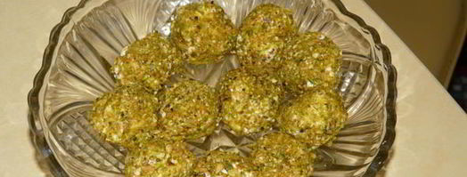 сырные шарики с виноградом. Шаг 4