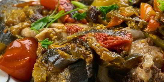 Сытный мясной аджапсандал