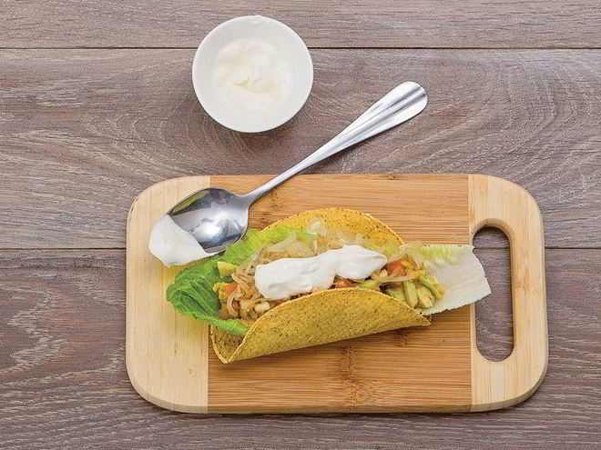 Рецепт такоса с нутом и авокадо