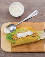 Такос с нутом и авокадо