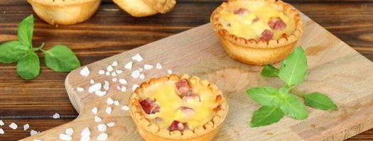 тарталетки с ветчиной и сыром. Шаг 9