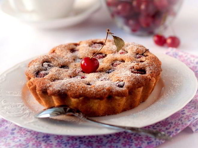 Рецепт тарталеток с вишней