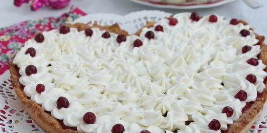 Брусничный тарт