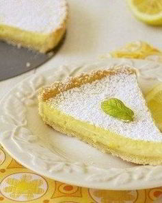 Французский лимонный тарт