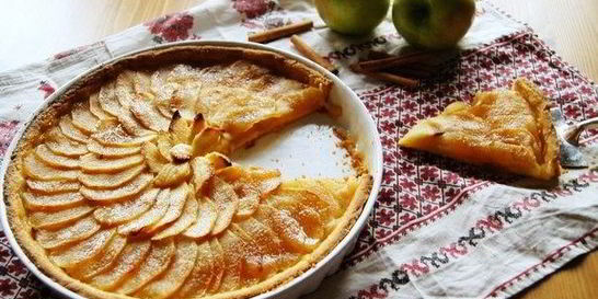 Французский яблочный тарт