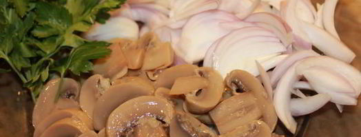 грибной тарт. Шаг 3