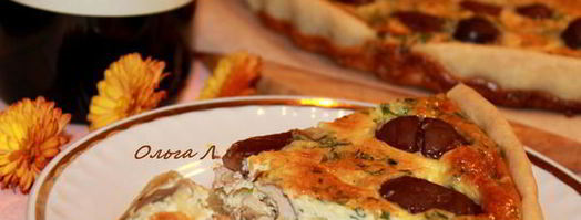 грибной тарт. Шаг 7