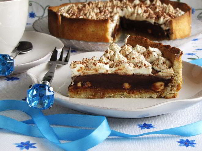 Рецепт карамельно-шоколадного тарт