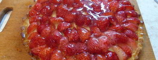 клубнично-кокосовый тарт. Шаг 9