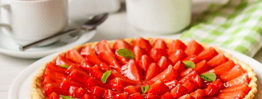 клубничный тарт с заварным кремом. Шаг 28