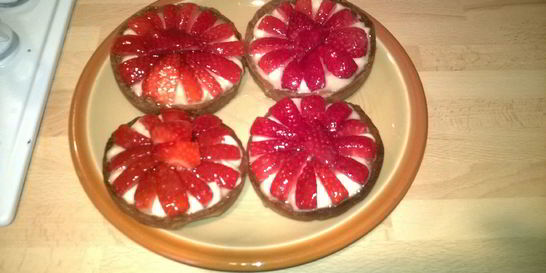 Клубничный Тарт Tarte aux fraises