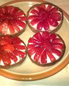 Клубничный Тарт Tarte aux fraises