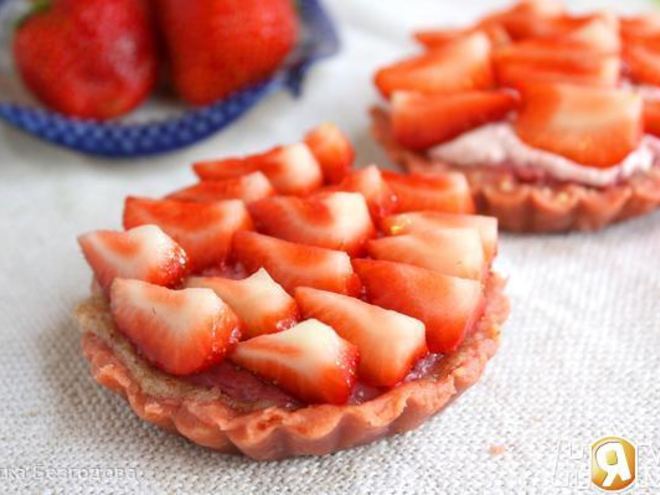 Рецепт клубничного тарта