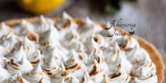 Лимонный тарт с меренгой