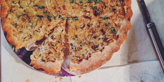 Луковый тарт