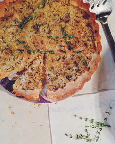 Луковый тарт