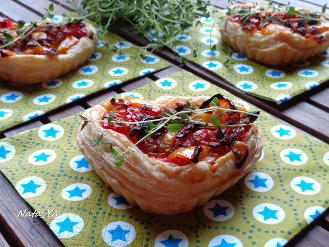 Рецепт мини-тартов со сладким перцем