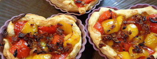 мини-тарты со сладким перцем. Шаг 10