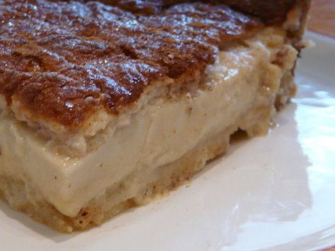 Рецепт молочного тарта