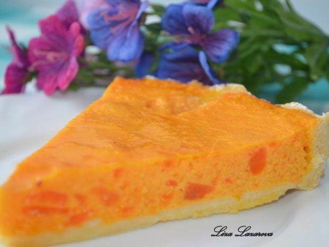 Рецепт нежнейшего морковного тарта