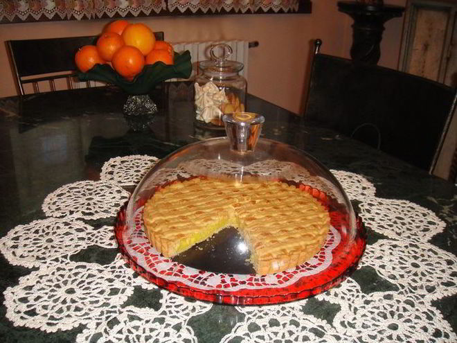 Рецепт нежного песочного тарта с лимонным кремом