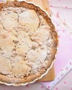Норвежский миндальный тарт с кардамоном