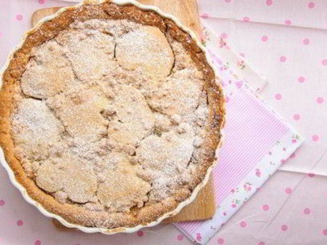 Рецепт норвежского миндального тарта с кардамоном