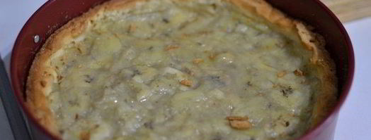 шоколадно-банановый тарт. Шаг 14