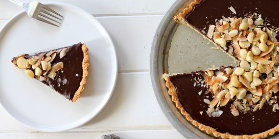 Шоколадно-ореховый тарт