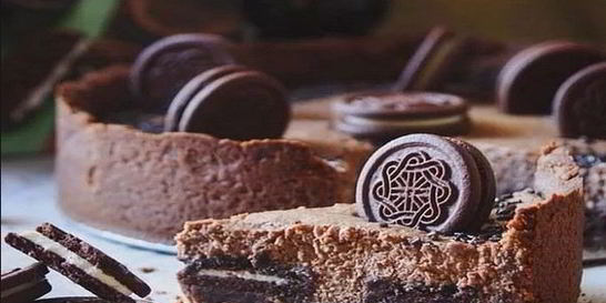 Шоколадно-творожный тарт Oreo