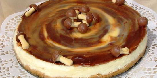 Сливочный тарт с карамелью