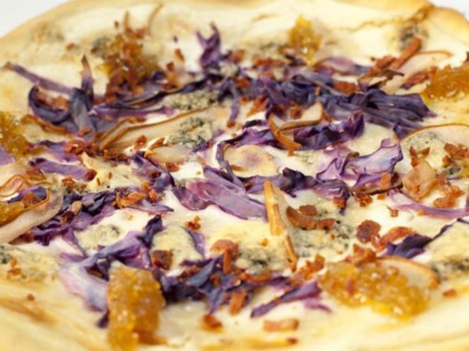 Рецепт тарта фламбе и апельсиновый ласси