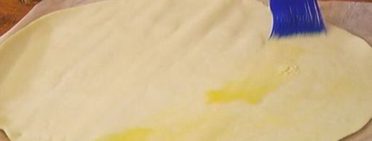 тарт из слоеного теста с сахарным виноградом. Шаг 4