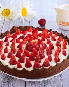 Тарт Клубичный лес