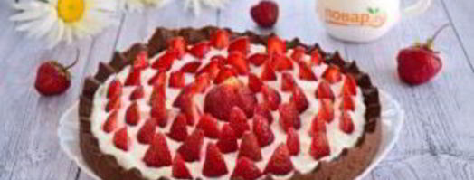 тарт клубичный лес. Шаг 8