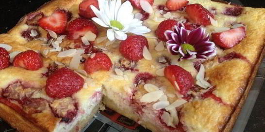 Тарт Клубника и кокос