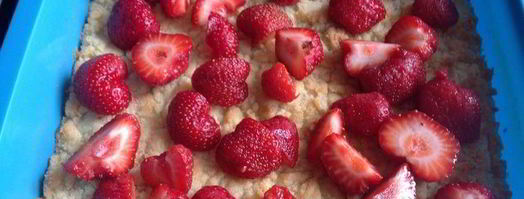 тарт клубника и кокос. Шаг 9