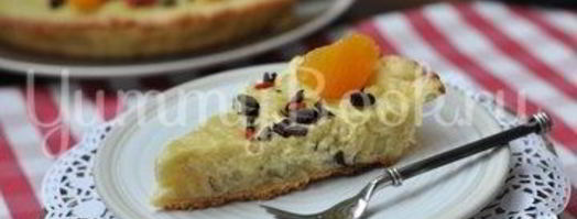 тарт с бананом и кокосовым молоком. Шаг 12