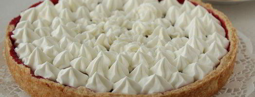 тарт с брусникой и нежным кремом с белым шоколадом. Шаг 7