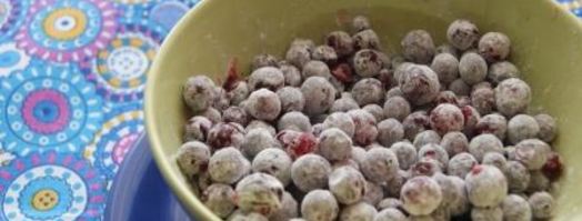 тарт с брусникой и запеченным ганашем из белого шоколада. Шаг 7