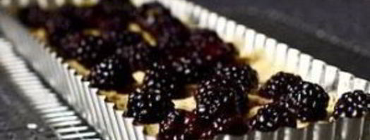 тарт с ежевикой и фисташками. Шаг 3