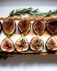 Тарт с инжиром